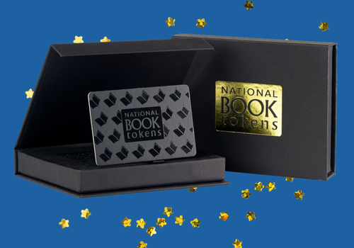 black gift card in a black magnetic gift box