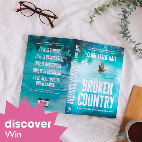 Win a signed copy of Broken Country by Clare Leslie Hall, plus two bottles of wine and a £50 personalised National Book Token