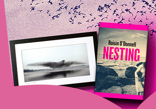 Win a signed copy of Nesting by Roisin O'Donnell and a stunning framed print of a murmuration of starlings