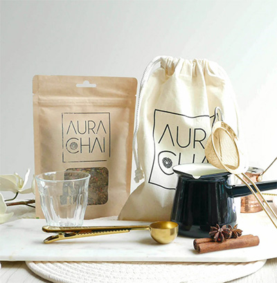 Luxury chai latte gift set