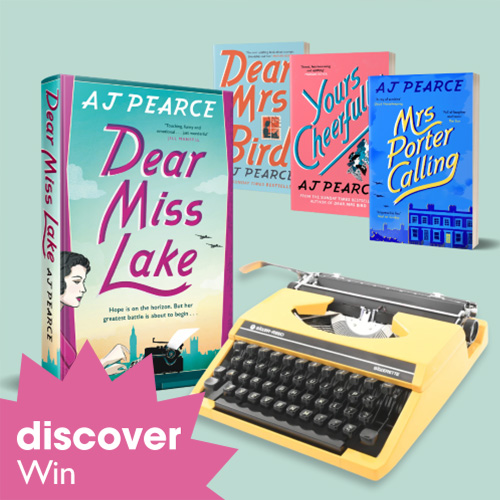 Win AJ Pearce's Wartime Chronicles series and a retro typewriter!