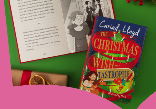 Win a signed copy of Cariad Lloyd's The Christmas Wish-tastrophe and a festive hamper!